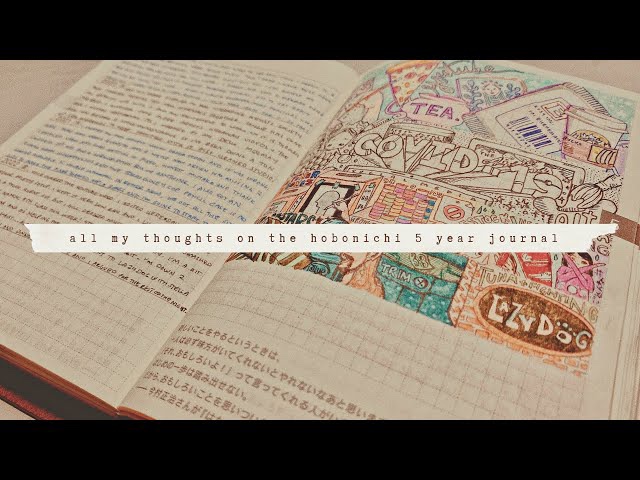 Planner Spotlight: James Burke’s 5 year journal (Hobonichi&nbsp;A6)