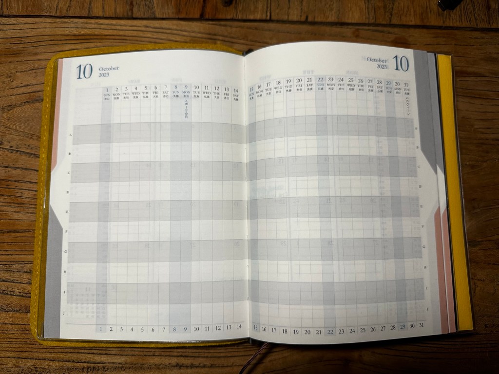 Planner profile: Midori Double Schedule (Progress)