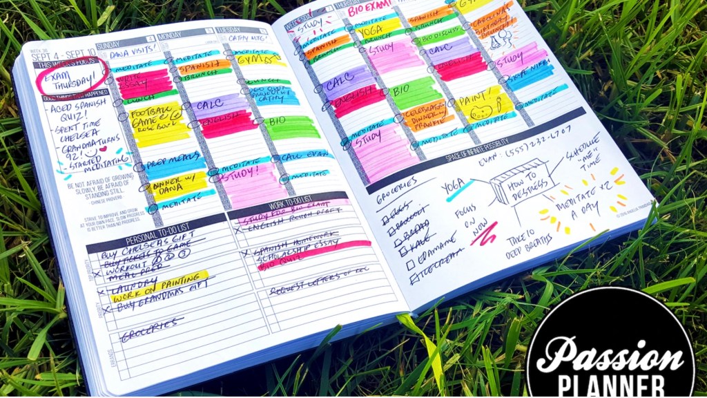 Planner profile: Passion Planner (weekly)